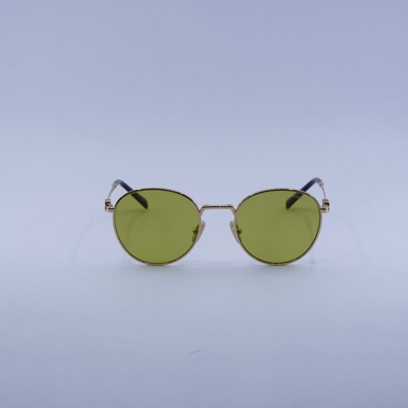 Miu Miu MU55ZS 5AK07O Sunglasses Gold Round Frame main image 7